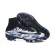 Chaussures de Foot Nike Mercurial Superfly V FG Camouflage Bleu Noir