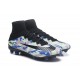 Chaussures de Foot Nike Mercurial Superfly V FG Camouflage Bleu Noir