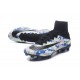 Chaussures de Foot Nike Mercurial Superfly V FG Camouflage Bleu Noir