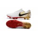 Chaussures pour Hommes Nike Tiempo Legend VII FG Blanc Or Vif