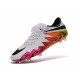 Pas Cher Crampons Nike Hypervenom Phantom FG Blanc Orange Rose Noir