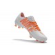 Nouvelles Nike Mercurial Vapor 11 FG Crampons de Football pour Hommes Blanc Orange