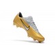 Nouveau Nike - Mercurial Vapor XI FG Chaussures De Foot Or Blanc