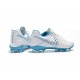 Chaussures pour Hommes Nike Tiempo Legend VII FG Blanc Bleu