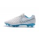 Chaussures pour Hommes Nike Tiempo Legend VII FG Blanc Bleu