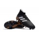 Nouvelles Crampons Football adidas Predator 18.1 FG Noir Blanc Or