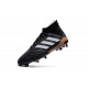 Nouvelles Crampons Football adidas Predator 18.1 FG Noir Blanc Or