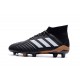 Nouvelles Crampons Football adidas Predator 18.1 FG Noir Blanc Or