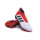 Nouvelles Crampons Foot adidas Predator 18+ FG Blanc Noir Rouge