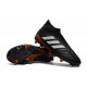 Nouvelles Crampons Foot adidas Predator 18+ FG Noir Blanc Rouge