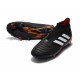 Nouvelles Crampons Foot adidas Predator 18+ FG Noir Blanc Rouge