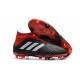 Nouvelles Crampons Foot adidas Predator 18+ FG Noir Rouge Blanc