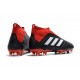 Nouvelles Crampons Foot adidas Predator 18+ FG Noir Rouge Blanc