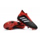 Nouvelles Crampons Foot adidas Predator 18+ FG Noir Rouge Blanc