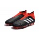 Nouvelles Crampons Foot adidas Predator 18+ FG Noir Rouge Blanc