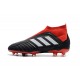 Nouvelles Crampons Foot adidas Predator 18+ FG Noir Rouge Blanc