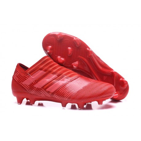 Chaussures Pour Hommes - Nouveau adidas Nemeziz 17+ 360 Agility FG Rouge Rose