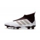 Nouvelles Crampons Foot adidas Predator 18+ FG Brun Blanc