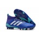 Nouvelles Crampons Football adidas Predator 18.1 FG Bleu Blanc