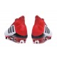 Nouvelles Crampons Football adidas Predator 18.1 FG Blanc Noir Rouge