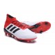 Nouvelles Crampons Football adidas Predator 18.1 FG Blanc Noir Rouge