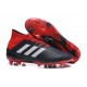 Nouvelles Crampons Football adidas Predator 18.1 FG Noir Rouge Blanc