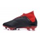 Nouvelles Crampons Football adidas Predator 18.1 FG Noir Rouge Blanc