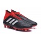 Nouvelles Crampons Football adidas Predator 18.1 FG Noir Rouge Blanc