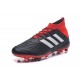 Nouvelles Crampons Football adidas Predator 18.1 FG Noir Rouge Blanc