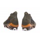 Nouvelles Crampons Football adidas Predator 18.1 FG Olive Noir Orange Vif