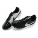 Chaussure de Football Nike Tiempo Legend V FG Pas Cher Noir Blanc