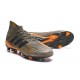 Nouvelles Crampons Football adidas Predator 18.1 FG Olive Noir Orange Vif