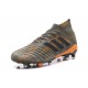 Nouvelles Crampons Football adidas Predator 18.1 FG Olive Noir Orange Vif