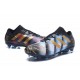 Chaussures de Football 2018 Adidas Nemeziz Messi 17.1 FG Messi Noir Or Bleu