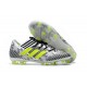 Adidas Nemeziz Messi 17.1 FG - Chaussures Foot Pas Cher Blanc Jaune Noir