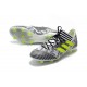 Adidas Nemeziz Messi 17.1 FG - Chaussures Foot Pas Cher Blanc Jaune Noir