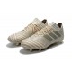 Adidas Nemeziz Messi 17.1 FG - Chaussures Foot Pas Cher Blanc Or