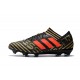 Chaussures de Football 2018 Adidas Nemeziz Messi 17.1 FG Noir Or Orange