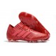 Adidas Nemeziz Messi 17.1 FG - Chaussures Foot Pas Cher Rouge Rose