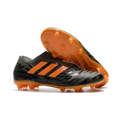 Chaussures Pour Hommes -Nouveau adidas Nemeziz 17+ 360 Agility FG Noir Orange