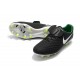 Nouvelle Crampons Nike Magista Opus II FG Noir Blanc Vert Stade