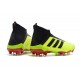 Nouvelles Crampons Foot adidas Predator 18+ FG Volt Noir Rouge