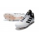 Chaussures de Football - Neuf Adidas Copa 18.1 FG Blanc Noir Tactile Gold Metallic