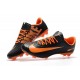 Nouveau Nike - Mercurial Vapor XI FG Chaussures De Foot Orange Noir