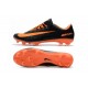 Nouveau Nike - Mercurial Vapor XI FG Chaussures De Foot Orange Noir