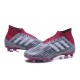 Nouvelles Crampons Football adidas Predator 18.1 FG Pogba Gris Rouge