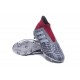 Nouvelles Crampons Foot adidas Predator 18+ FG Pogba Gris Rouge