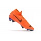 Nouveau Chaussures de football Nike Mercurial Superfly VI 360 Elite FG Orange Noir Volt