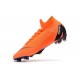 Nouveau Chaussures de football Nike Mercurial Superfly VI 360 Elite FG Orange Noir Volt