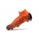 Nouveau Chaussures de football Nike Mercurial Superfly VI 360 Elite FG CR7 Noir Orange Blanc